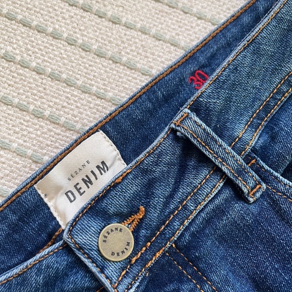 Sezane perfect slim pant size 30 (indigo) - Picture 2 of 2